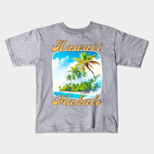 Hawaii Mahalo Kids T-Shirt